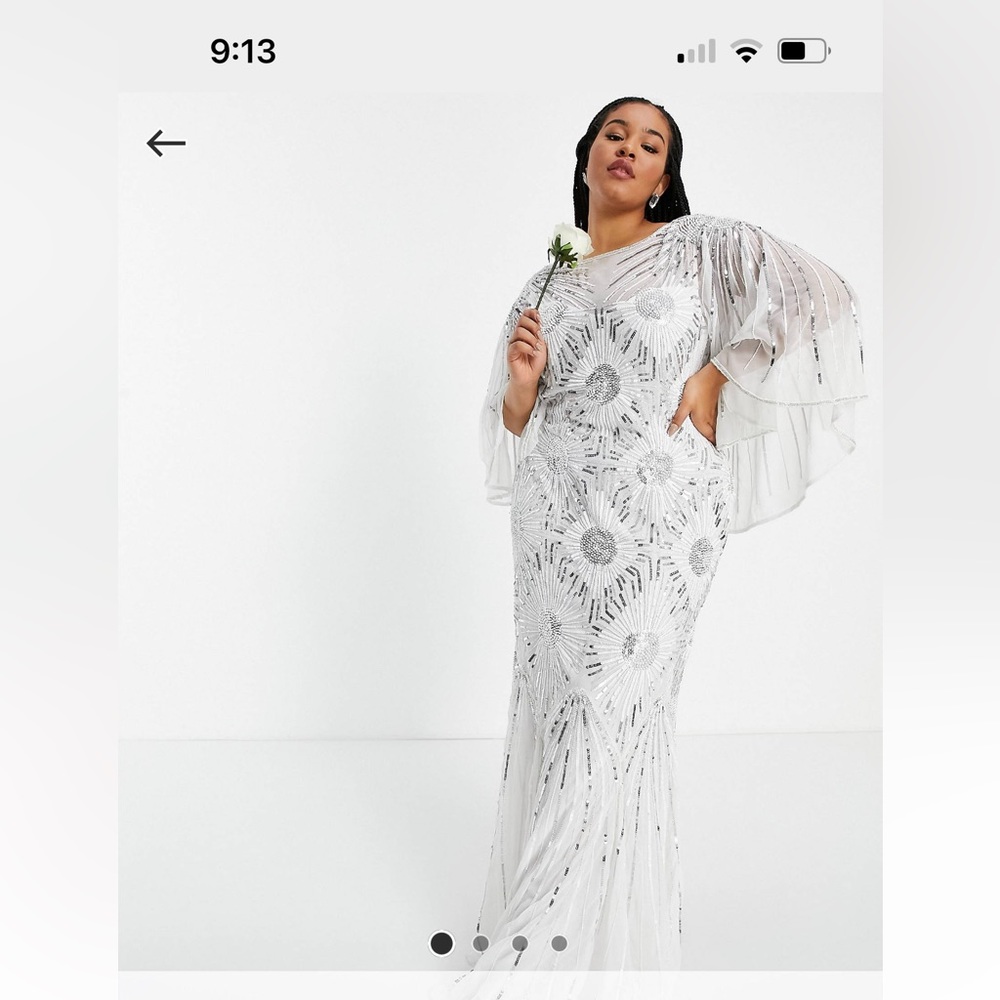 Virgo wedding dress- worn once